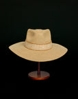 Protection | Beige Western Alpaca Wool Hat