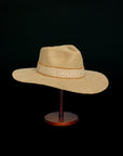 Protection | Beige Western Alpaca Wool Hat