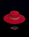 Balance | Red Spanish Alpaca Wool Hat
