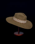 Surrender | Chestnut Western Alpaca Wool Hat