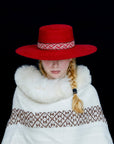 Balance | Red Spanish Alpaca Wool Hat
