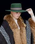 Love | Hunter Green Spanish Alpaca Wool Hat