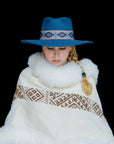 Vitality | Denim Western Alpaca Wool Hat