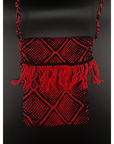 Red Huni Kuin Sling Purse