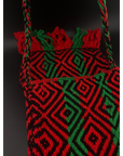 Red + Green Huni Kuin Sling Purse