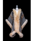 Ancestral Wisdom | Baby Alpaca Cape with Hood | 881H