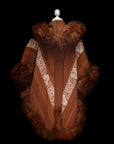 Guardian's Mantle | Baby Alpaca Cape with Hood| 890H