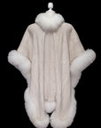 Path to Purity | Cream Signature Alpaca Fur Cape 965