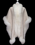 Path to Purity | Cream Signature Alpaca Fur Cape 965