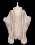 Purity's Path | Cream Signature Alpaca Fur Cape 975