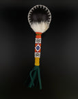 Cocoa Shipibo Beaded Shaker