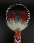 Cocoa Shipibo Beaded Shaker