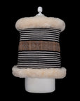 Apu Spirit Bridge | Striped Alpaca Fur Wrap 059