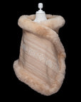 Balance of Harmony | Golden Alpaca Fur Wrap 066