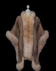 Sky Offering | Tikas Baby Alpaca Fur Cape 930