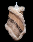 Heavenly Guide | Golden Baby Alapca Fur Wrap 018
