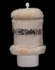 Sacred Knowing | Cream Alpaca Fur Wrap 92