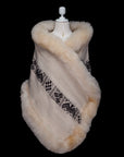 Sacred Knowing | Cream Alpaca Fur Wrap 92