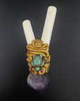 Turtle Kuripe with Bone | Huni Kuin