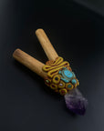 Turtle Kuripe with Palo Santo Wood | Huni Kuin