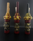 Bear + Snake Kuripe with Medicine Holder - Various Styles