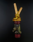 Bear + Snake Kuripe with Medicine Holder - Various Styles