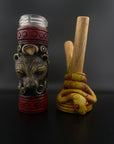Bear + Snake Kuripe with Medicine Holder - Various Styles