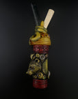 Bear + Snake Kuripe with Medicine Holder - Various Styles