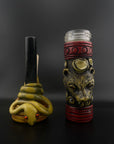 Bear + Snake Kuripe with Medicine Holder - Various Styles