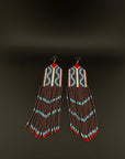 Brown Fulni-ô Shield Earring