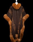 Abundance | Black Adult Alpaca Cape 877A