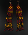 Txere Beru Garent Beaded Huni Kuin Earrings