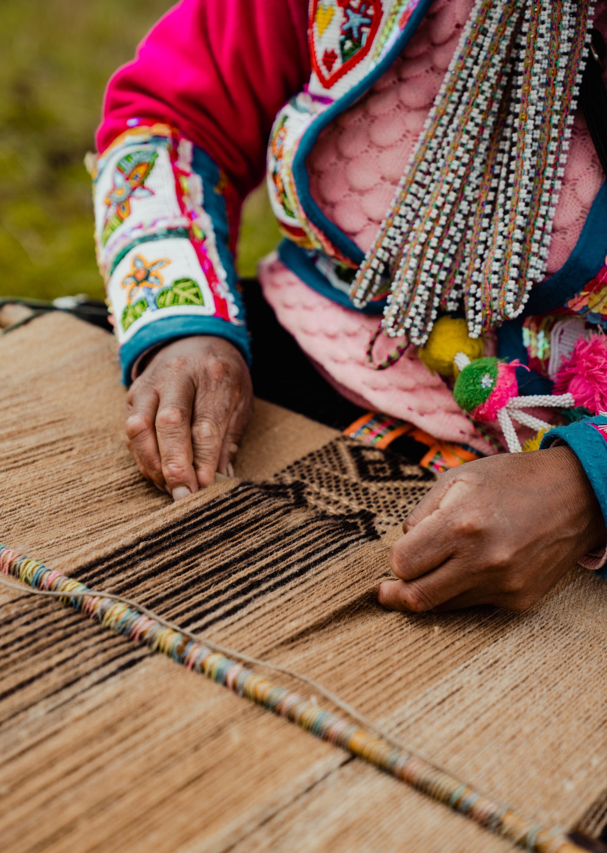 The Journey of a Cape: How a Mama Ayni Piece Comes to Life