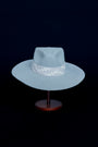 Peace | Grey Western Alpaca Wool Hat