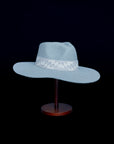 Peace | Grey Western Alpaca Wool Hat