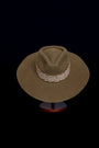Surrender | Chestnut Western Alpaca Wool Hat