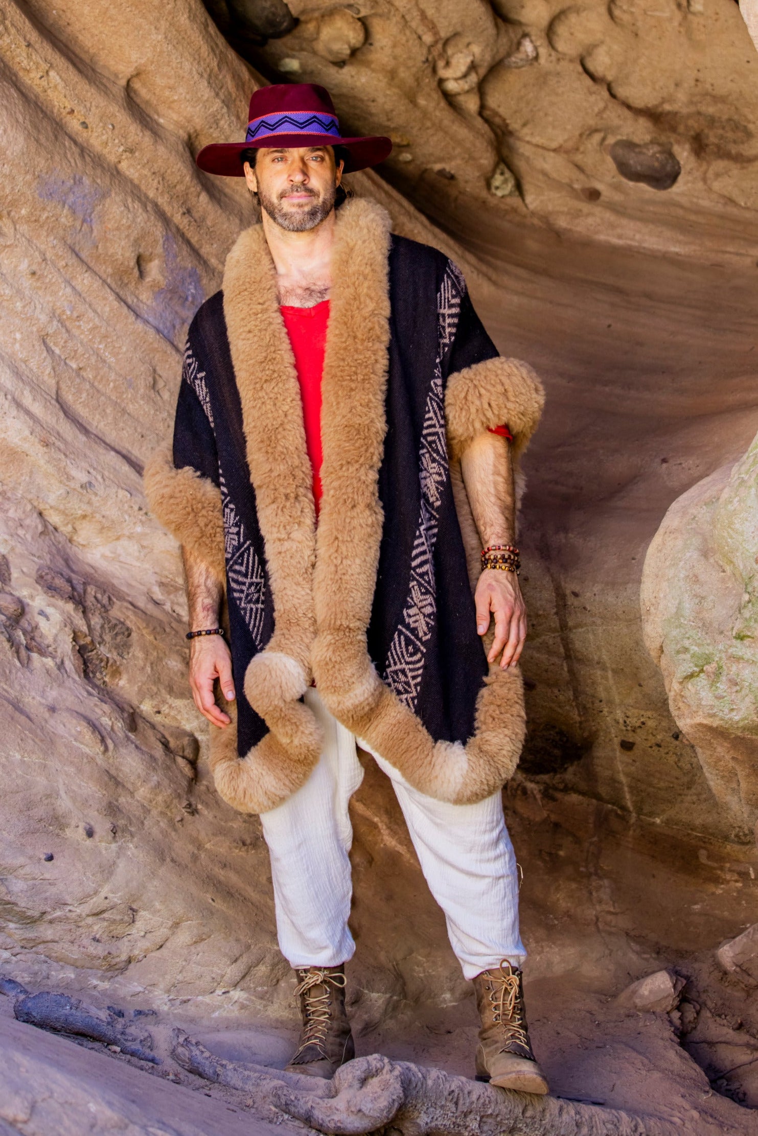 Purpose | Berry Western Alpaca Wool Hat