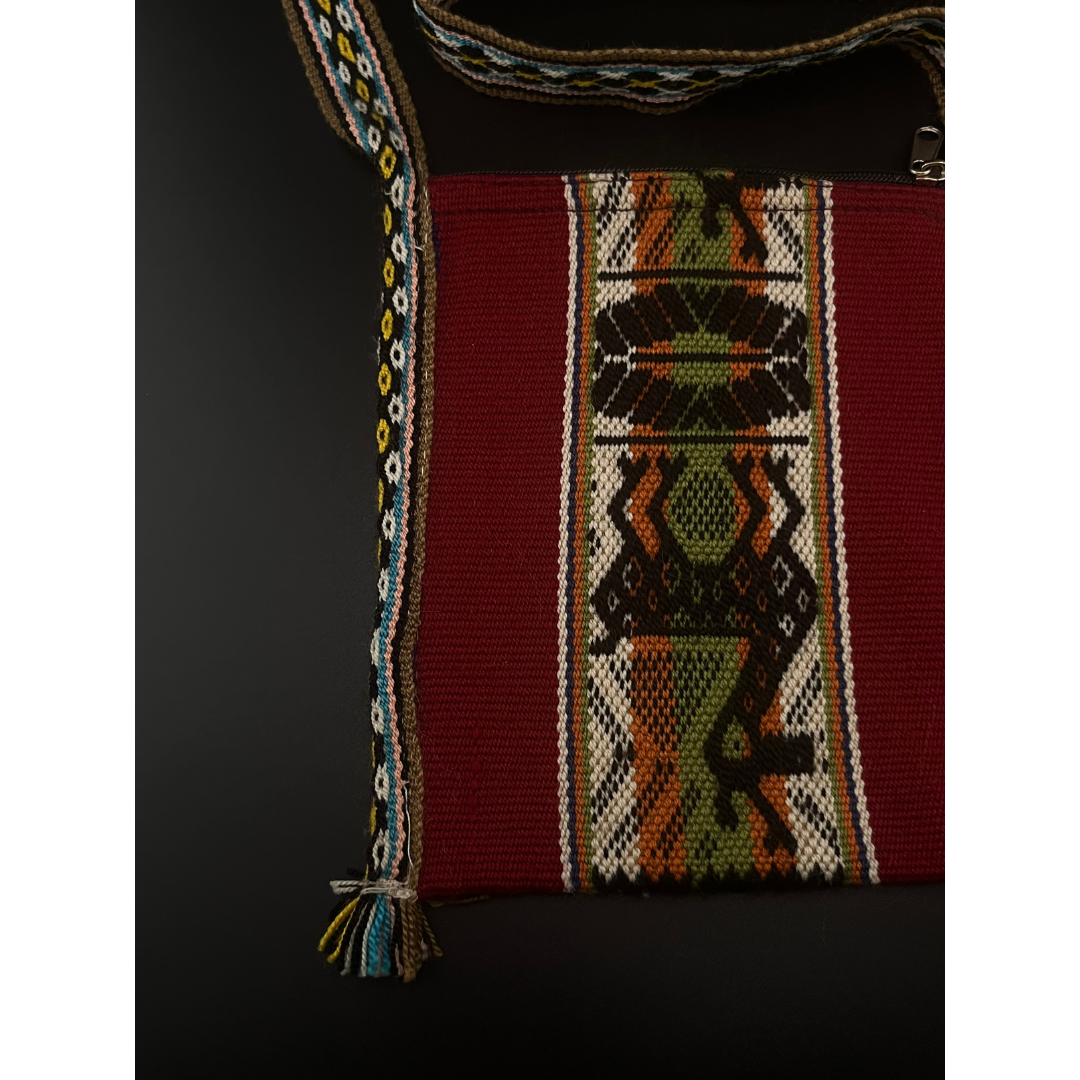 Intuition | Quechua Woven Sling Purse – Baby Alpaca Wool