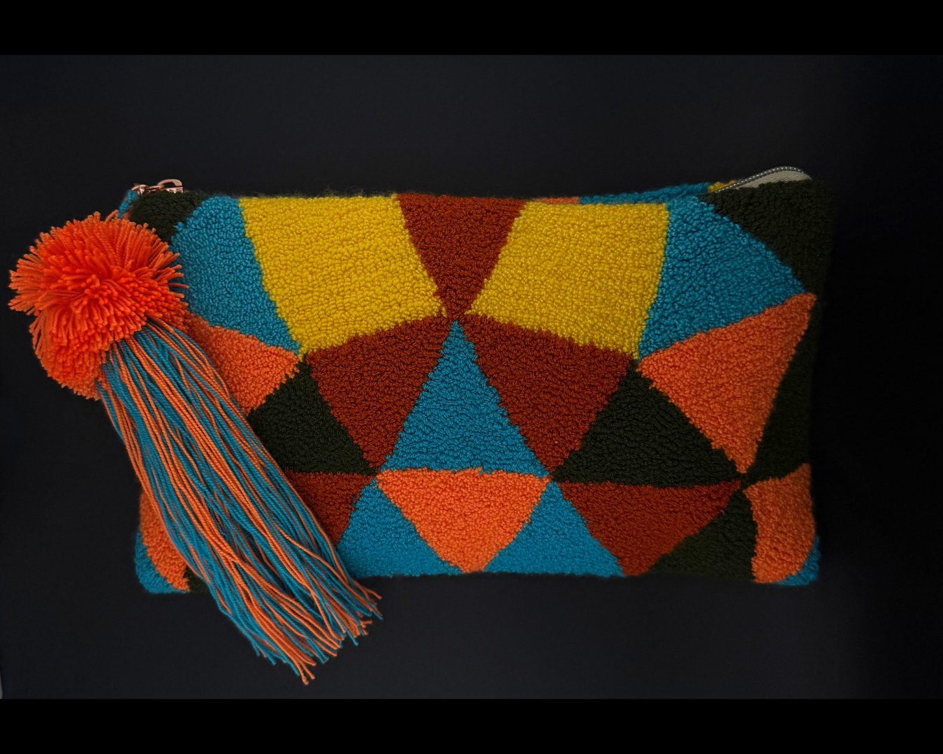 Ka'i Wayuu Tapizado Clutch