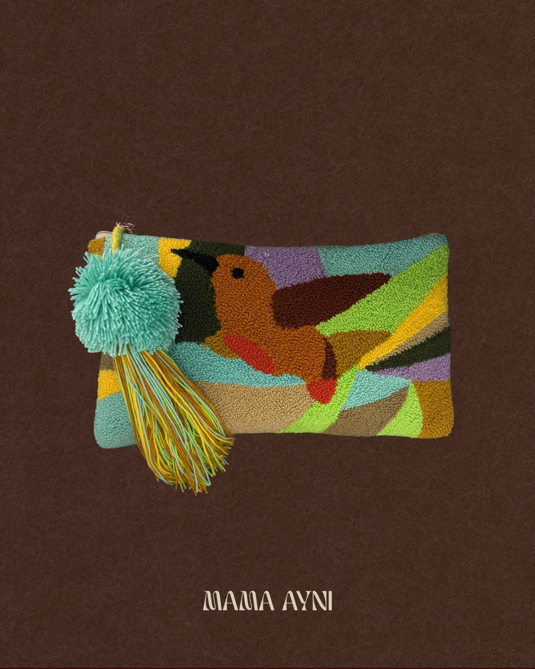 Chünüꞌü Wayuu Tapizado Clutch