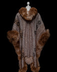 Celestial Dance | T'ikas Baby Alpaca Fur Cape 860
