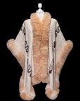 The Courage to Become | Cream Signature Alpaca Fur Cape 968