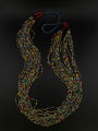Rainbow Huni Kuin Beaded Necklace