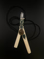 Bone & Quartz Kuripe Necklace | Huni Kuin