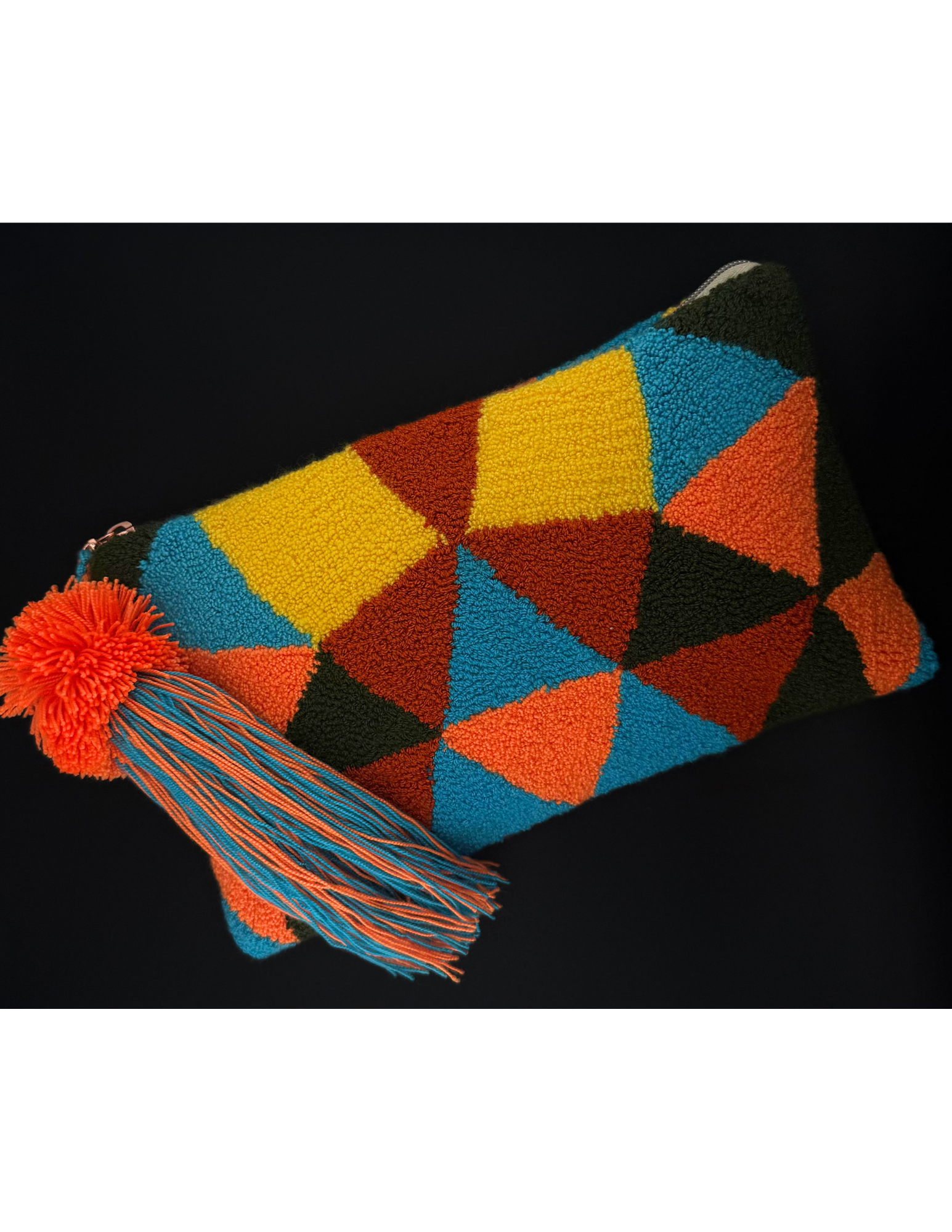 Ka'i Wayuu Tapizado Clutch