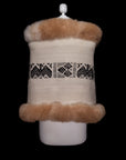 Sacred Vision | Cream Alpaca Fur Wrap 75