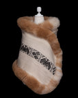 Sacred Vision | Cream Alpaca Fur Wrap 75