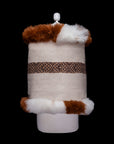 Mirror of Creation | Cream Alpaca Fur Wrap 86