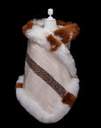 Mirror of Creation | Cream Alpaca Fur Wrap 86