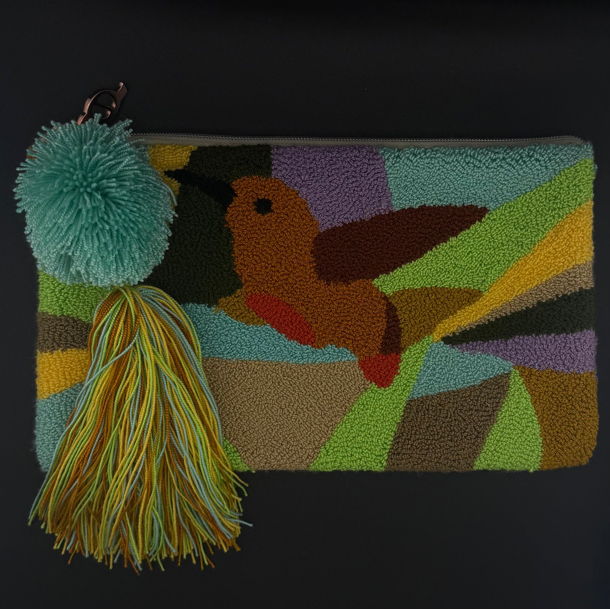 Chünüꞌü Wayuu Tapizado Clutch